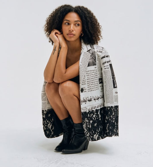 Newspaper Blazer